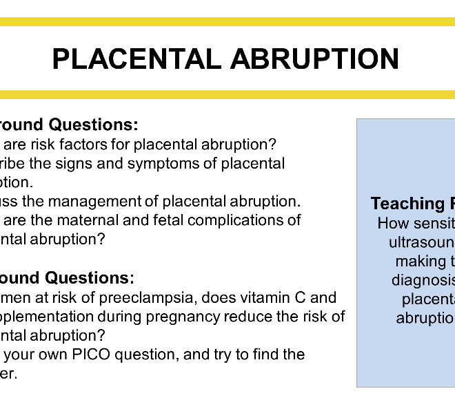 Placental Abruption (Abruptio Placentae): Causes, Symptoms, and Treatment